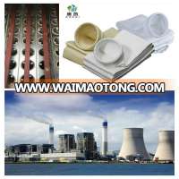 China manufacturer pps dust collecting filter bags for power plant boiler